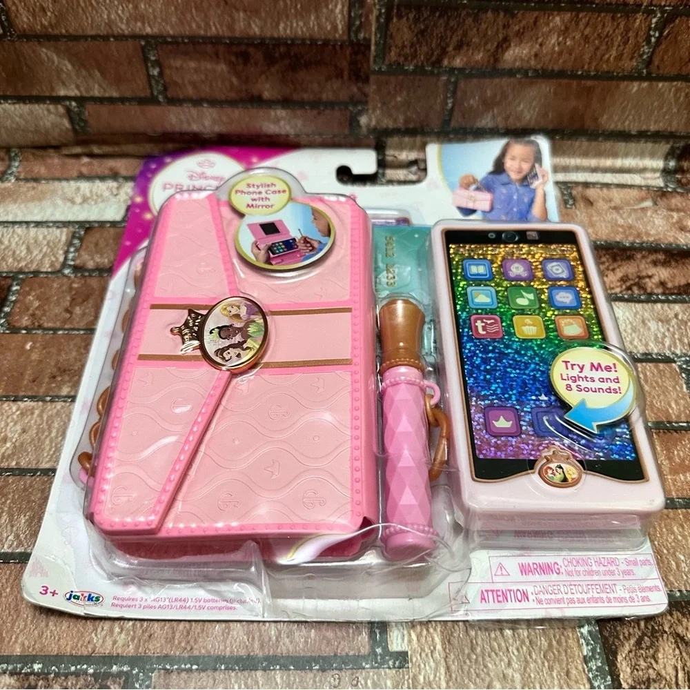 Disney Princess Style Play Phone & Stylish Clutch - Pink